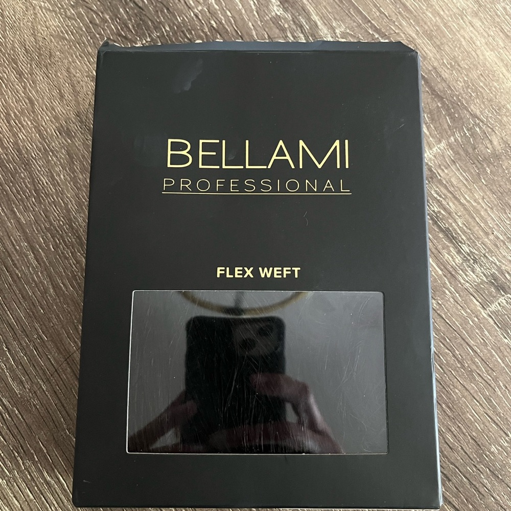 New Bellami Jet Black 20” Flex Weft hair extensions